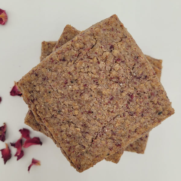 Rose Cardamom Shortbread Cookies, 4-pack, Shipped to you!